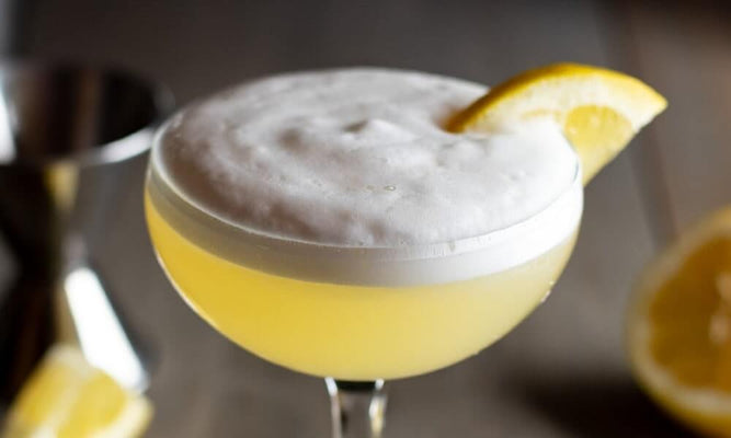 Lemon Flip Cocktail Recipe