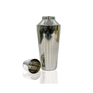 Cocktail Collective's 750ml cocktail shaker with lid off