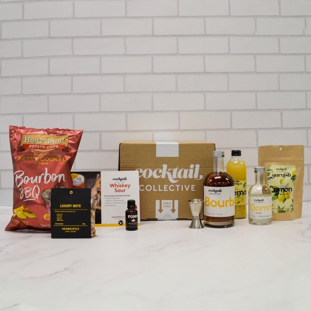 Boys Night box on the kitchen bench | Cocktail Collective