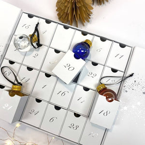 Gin bauble advent calendar with NZ made gins