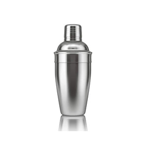 3-piece stainless steel silver Cobbler Shaker for cocktails
