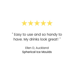 Review on Cocktail Collective Spherical Ice Moulds