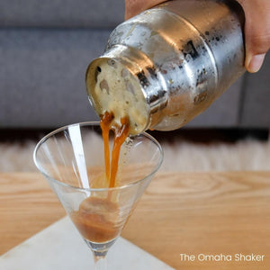 Omaha Shaker Pouring into Glass