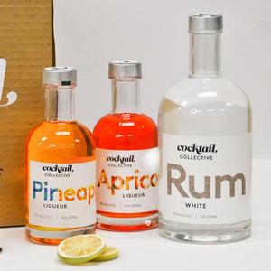Pineapple Liqueur, Apricot Liqueur & White Rum