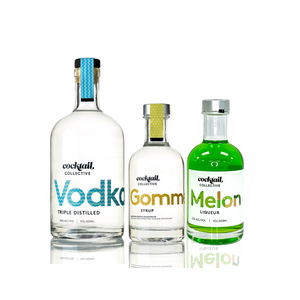 Cocktail Collective vodka, gomme syrup & Melon liqueur