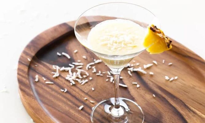 Creamy Coconut Martini Cocktail Recipe
