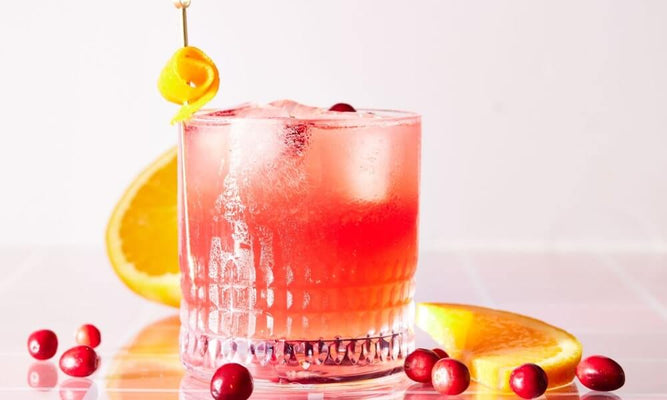 The Cranberry-Orange Whiskey Sour Cocktail Recipe