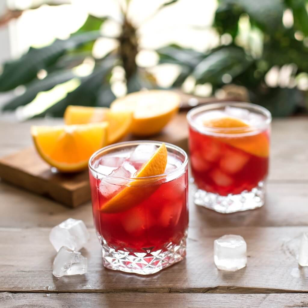 200ml bottle of premixed Negroni Cocktail by Cocktail Collective