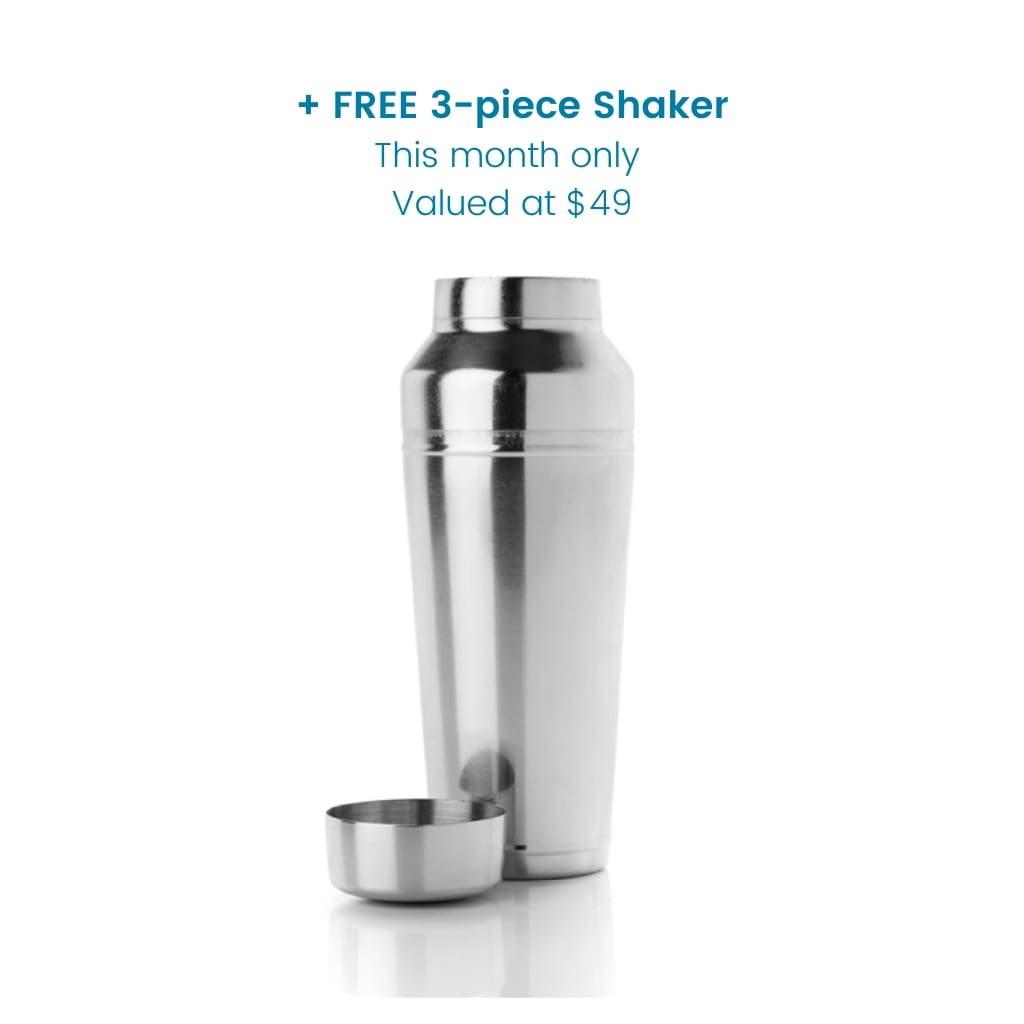 Free 3-piece shaker
