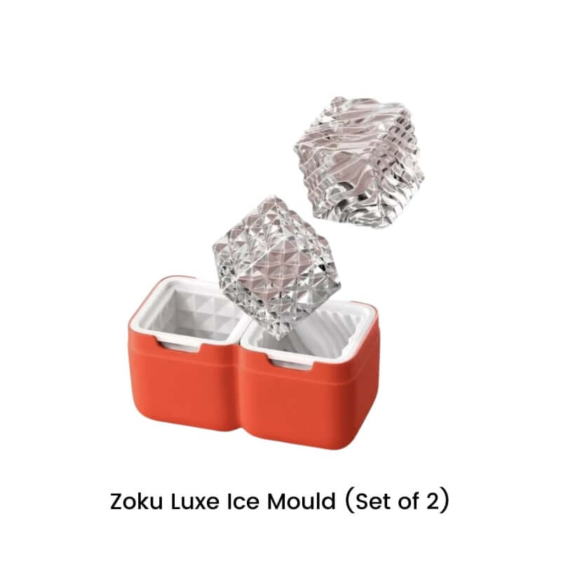 A set of Zoku Luxe ice moulds