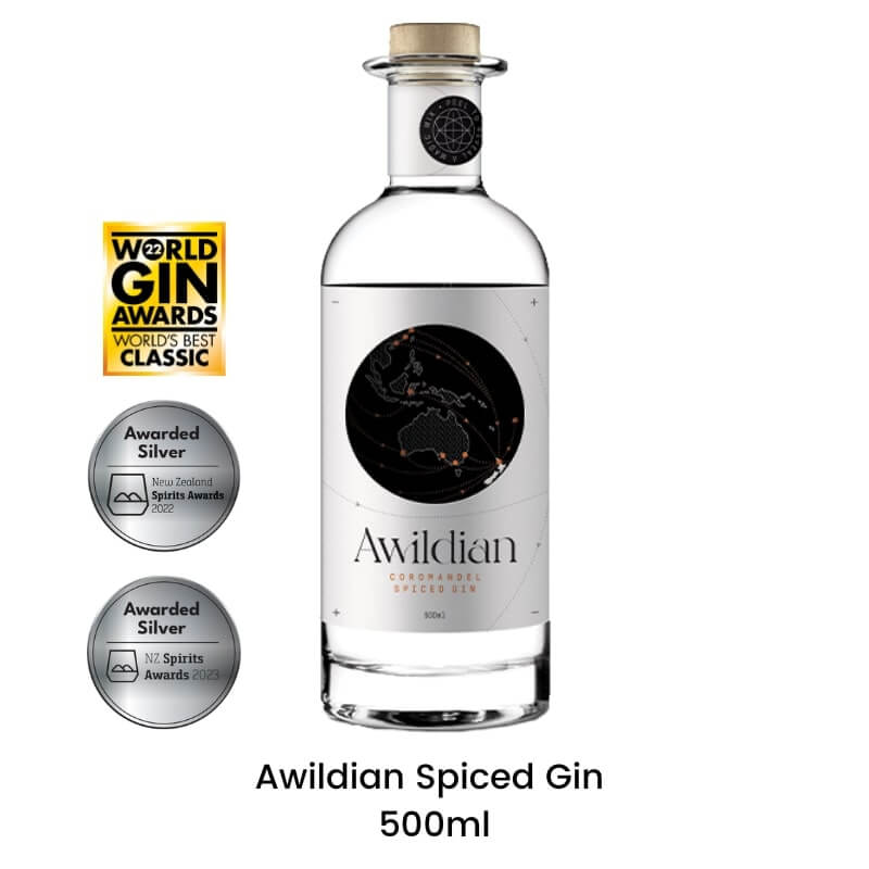 Award winning Awildian Spiced Gin