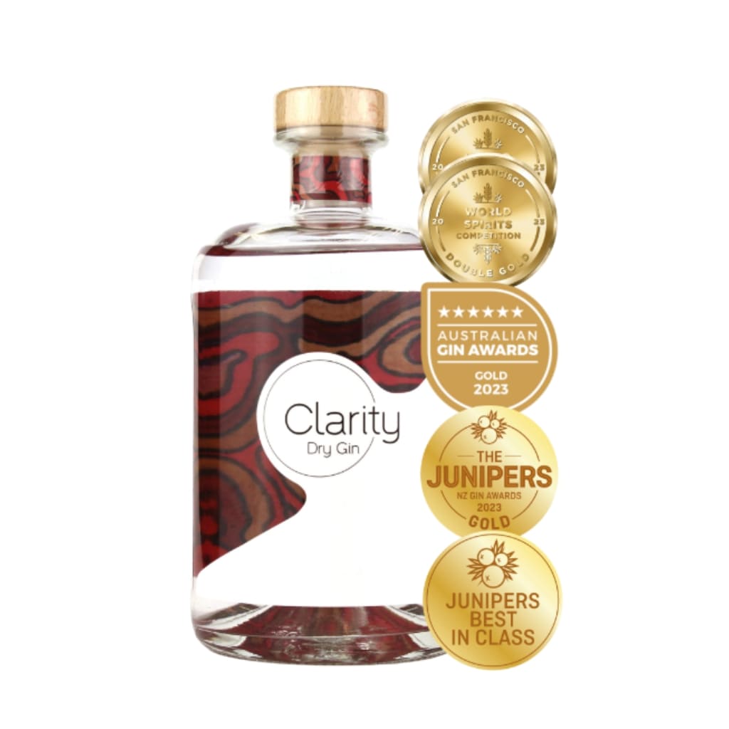 Gin bauble trio with Clarity Dry Gin, Pinot Noir Gin  & Lighthouse Dry Gin