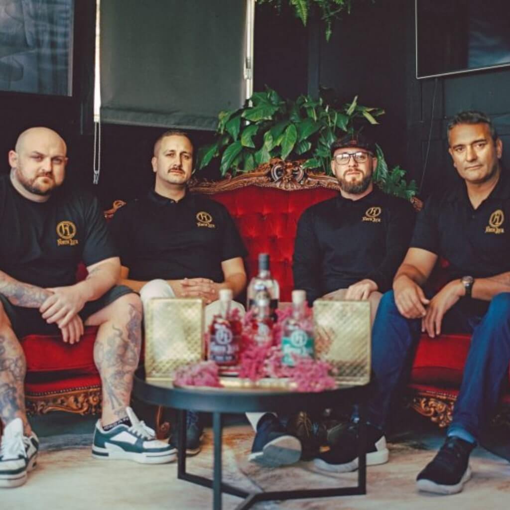 The team at Forth Luck NZ Gin