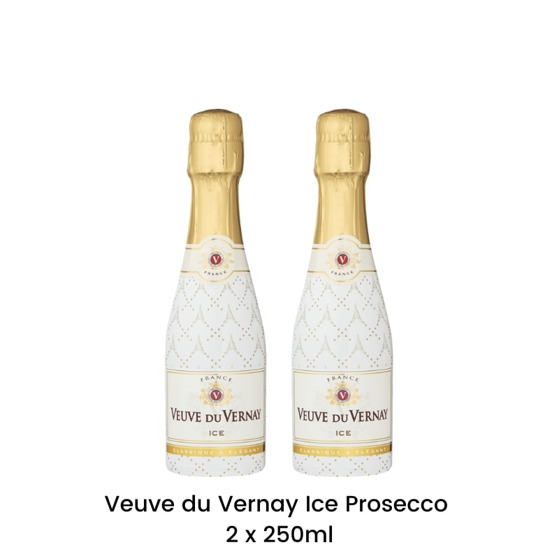 2 Veuve du Vernay Ice Prosecco bottles