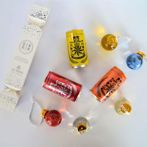 Gin & Tonic Christmas Crackers with Gin baubles & East Imperial Tonics