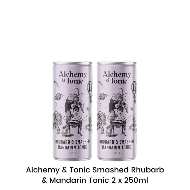 Alchemy & Tonic Smashed Mandarin & Rhubarb Cans