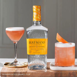 Hayman's Blood Orange Sour Cocktails with Citrus Gin