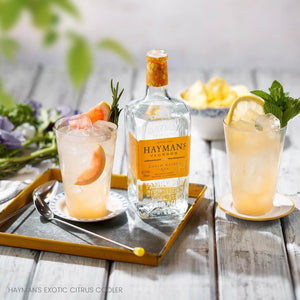 Hayman's Exotic Citrus Cooler Cocktails with Citrus Gin
