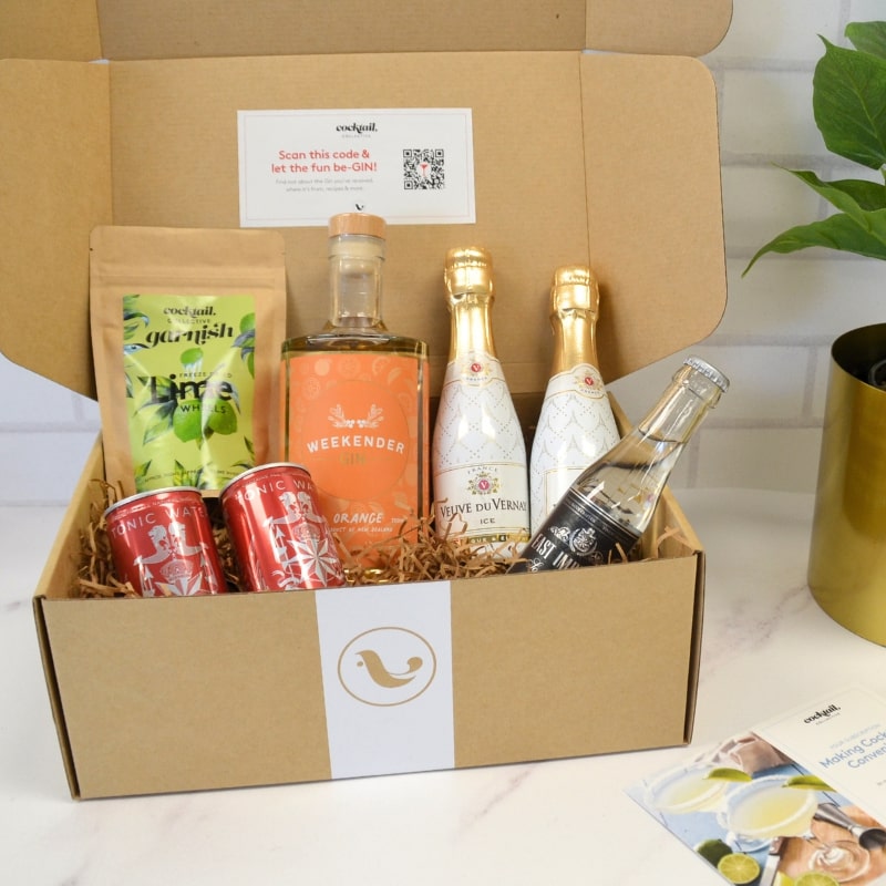 June's Gin Subscription Box with Weekender Orange Gin