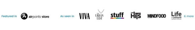 Media logos of featured Cocktail Collective article writers