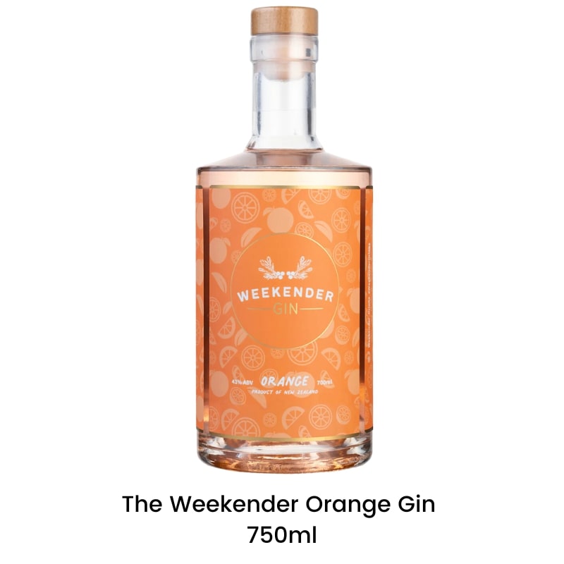 The Weekender Orange Gin 750ml