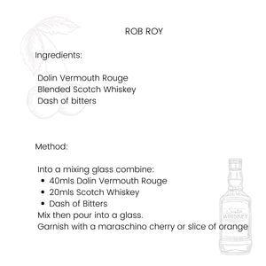 Rob Roy cocktail recipe