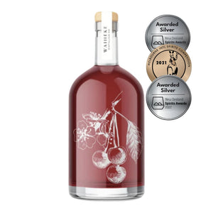 waiheke ruby gin with awards
