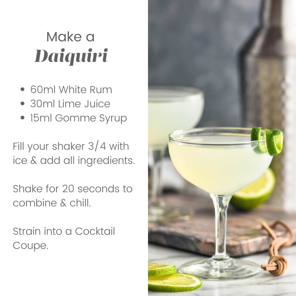 Daiquiri recipe 