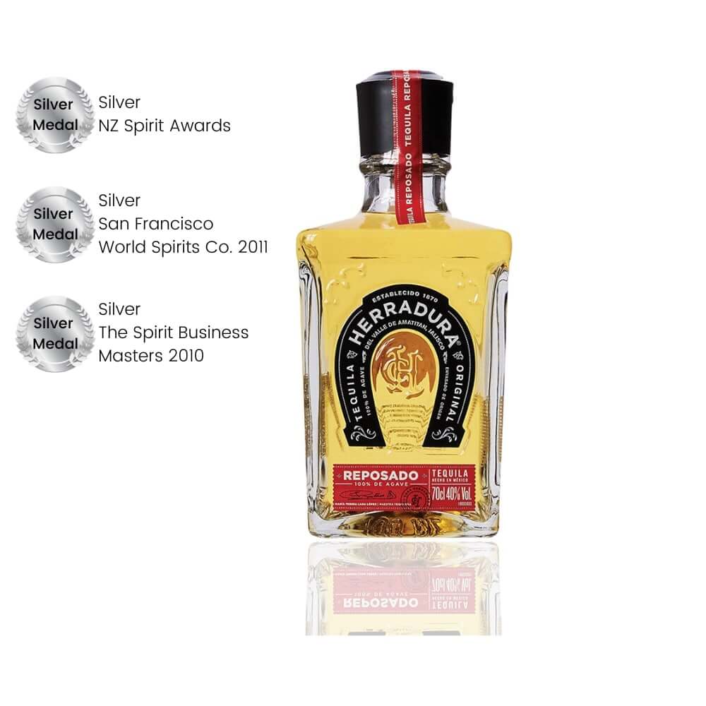 Award winning Herradura Reposado Tequila