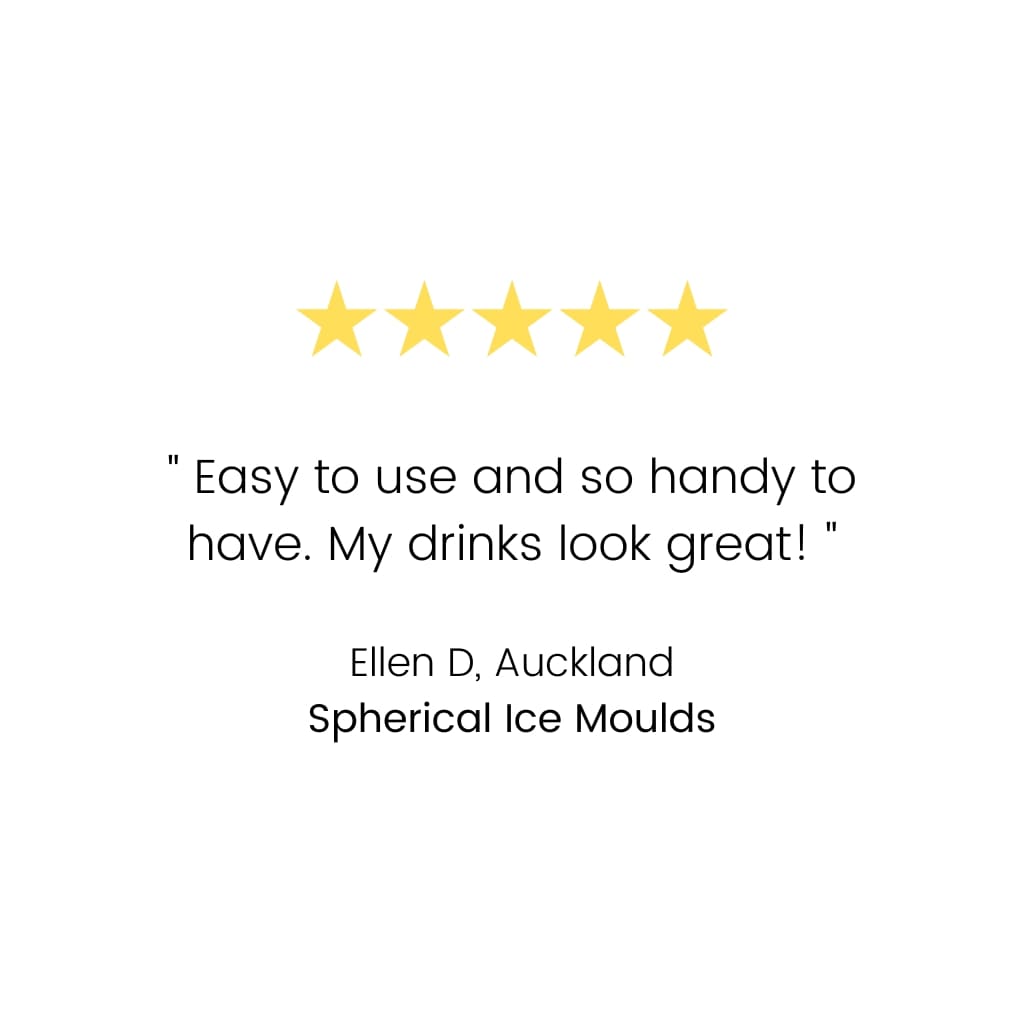 Review on Cocktail Collective Spherical Ice Moulds