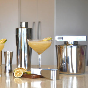 Zone Denmark Rocks Barware Set with Gin Gimlet and Lime Wheels