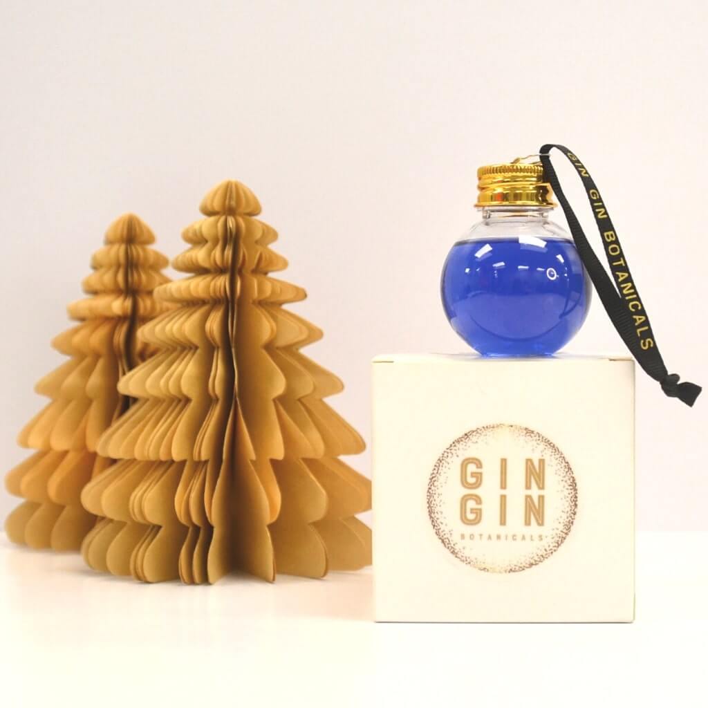 50ml Takapuna Butterfly Pea Gin bauble