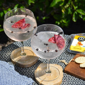 Schott Zwiesel Glasses with G&T cocktail